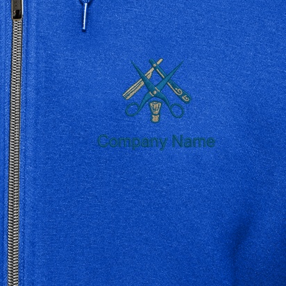 Design Preview for Design Gallery: Beauty & Spa Customised Hoodies, Royal Blue
