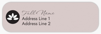 Design Preview for Design Gallery: Skin Care Return Address Labels