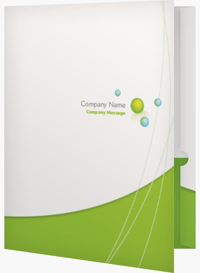 Design Preview for Marketing & Communications Custom Presentation Folders Templates, 9.5" x 12"