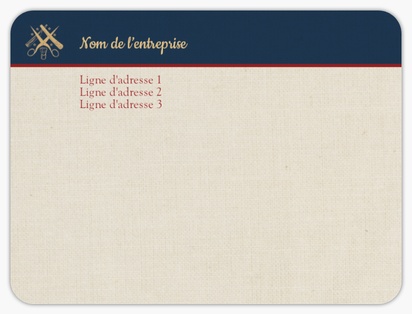 Aperçu du graphisme pour Galerie de modèles : étiquettes postales pour beauté et spa, 10 x 7.5 cm