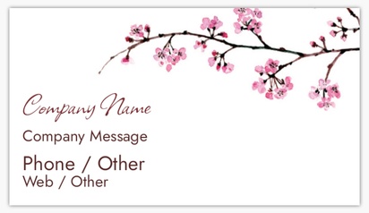 Design Preview for Design Gallery: Beauty & Spa Magnetic Business Cards