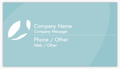 Design Preview for Design Gallery: Health & Wellness Magnetic Business Cards