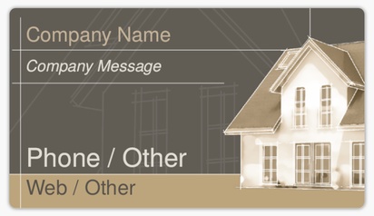 Design Preview for Design Gallery: Home Inspection Business Card Stickers