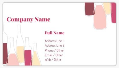Design Preview for Design Gallery: Grocery Stores Business Card Stickers