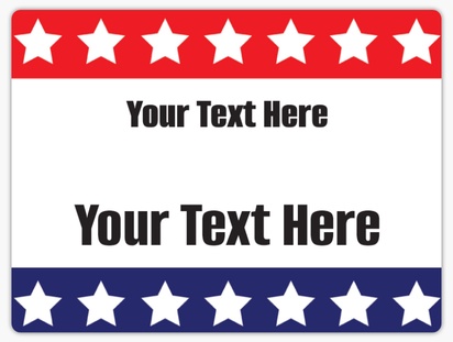 Design Preview for Design Gallery: Patriotic & Military Magnetic Car Signs, 22 x 29 cm
