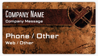 Design Preview for Templates for Construction, Repair & Improvement Name Card Stickers 