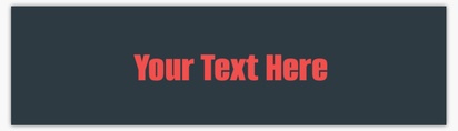 Design Preview for Design Gallery: Marketing & Communications Bumper Stickers, Rectangle