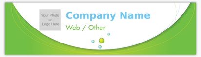 Design Preview for Design Gallery: Marketing & Communications Bumper Stickers, Rectangle - 7.6 x 27.9 cm
