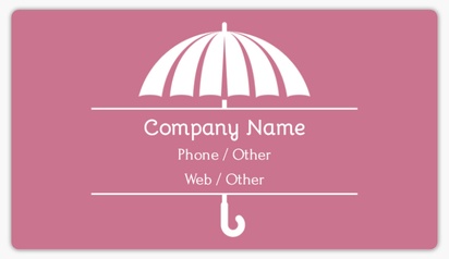 Design Preview for Design Gallery: Foster Services & Adoption Business Card Stickers