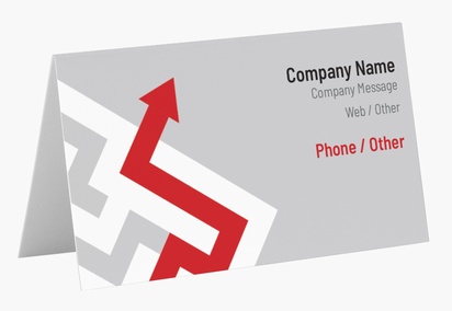 Design Preview for Design Gallery: Business Consulting Folded Business Cards