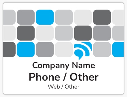 Design Preview for Marketing & Communications Car Magnets Templates, 8.7" x 11.5"
