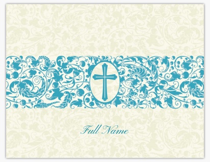 Design Preview for Design Gallery: Religious Note Cards, Folded 10.7 x 13.9 cm