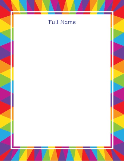 Design Preview for Design Gallery: Bold & Colourful Notepads