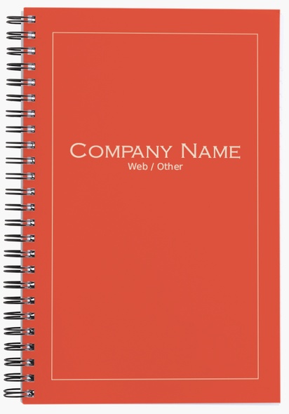 Design Preview for Design Gallery: Business Services Notebooks