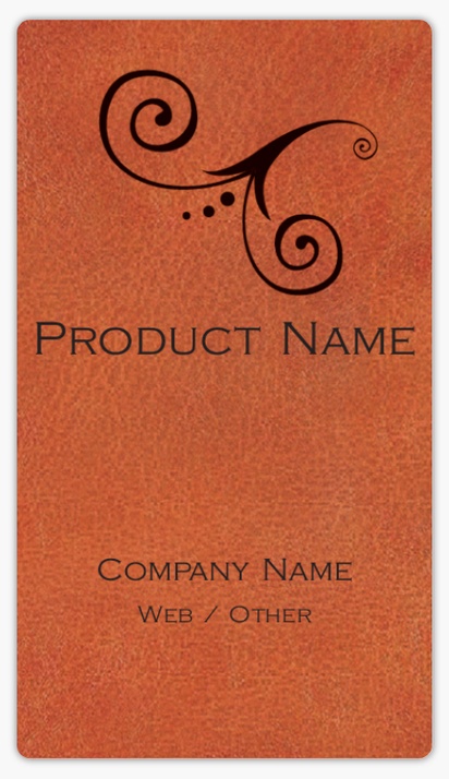 Design Preview for Templates for Photography Product Labels , 8.7 x 4.9 cm Rounded Rectangle