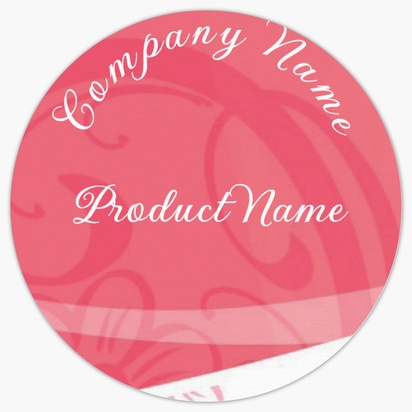 Design Preview for Design Gallery: Event Planning & Entertainment Product Labels on Sheets, Circle 3.8 x 3.8 cm