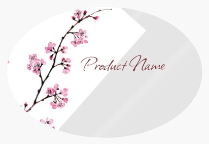 Design Preview for Design Gallery: Nature & Landscapes Product Labels on Sheets, Oval 7.6 x 5.1 cm