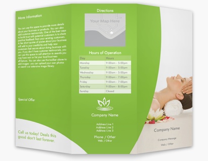 Design Preview for Design Gallery: Holistic & Alternative Medicine Custom Brochures, 8.5" x 11" Tri-fold