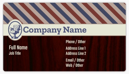Design Preview for Templates for Retro & Vintage Name Card Stickers 