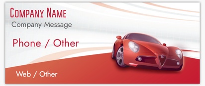 Design Preview for Design Gallery: Auto Rental Vinyl Banners, 76 x 183 cm