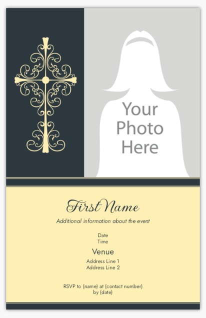 Design Preview for Moving Announcements Designs and Templates, 12.7 x 17.8 cm