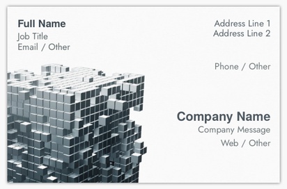 Design Preview for Design Gallery: Database Architecture & Data Management Ultra-Thick Business Cards, Standard (85 x 55 mm)