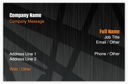 Design Preview for Design Gallery: Construction, Repair & Improvement Textured Uncoated Business Cards