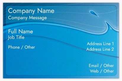 Design Preview for Design Gallery: Pool & Spa Care Pearl Business Cards