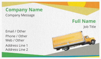 Design Preview for Design Gallery: Removals & Storage Natural Textured Business Cards