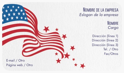Un tarjeta de jubilación jubilación diseño blanco marrón para Patriótico
