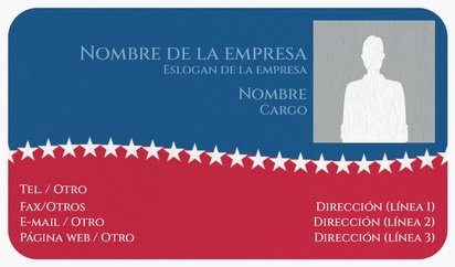 Un líder político ee.uu. diseño azul rojo para Patriótico con 1 imágenes