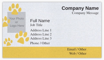 A paw print dog training yellow black design for Animals & Pet Care with 1 uploads