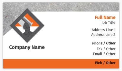 Design Preview for Demolition Ultra Thick Business Cards Templates