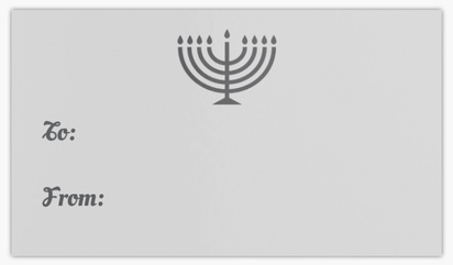 A jewish menorah gray design for Holiday