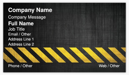 Design Preview for Design Gallery: Paving Matte Visiting Cards, Standard (89 x 51 mm)