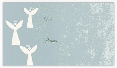A angel holiday blue gray design for Holiday