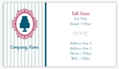 Design Preview for Design Gallery: grocery stores and dairies Business Card Stickers