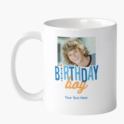 Design Preview for Birthday Custom Mugs Templates, 2-Sided