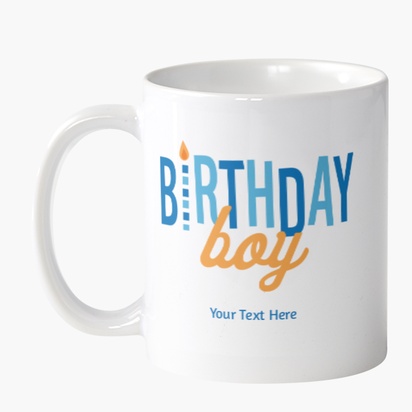 Design Preview for Birthday Custom Mugs Templates, 2-Sided