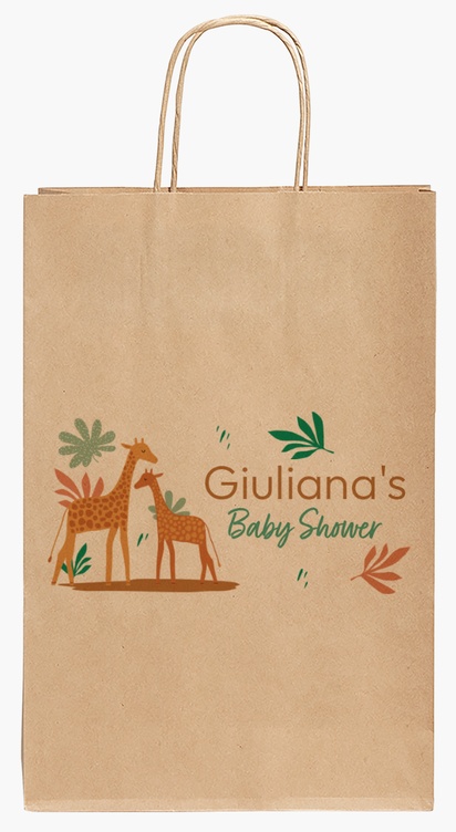 Design Preview for Design Gallery: Baby Paper Bags, 35.5 x 24 x 12 cm