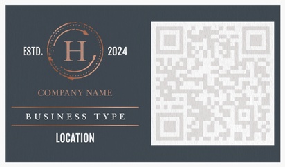 Design Preview for Design Gallery: Food & Beverage Natural Textured Business Cards