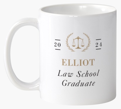 A law school grad graduation black gray design for Graduation with 1 uploads