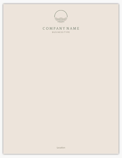Design Preview for Modern & Simple Notepads Templates, 8.5" x 11"