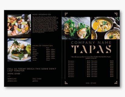 Design Preview for Elegant Custom Brochures Templates, 11" x 17" Bi-fold