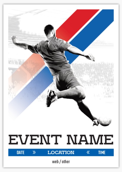 Design Preview for Design Gallery: Sports & Fitness Plastic Signs, A2 (420 x 594 mm)