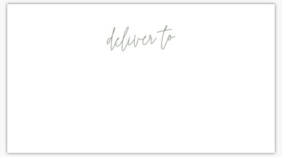 Design Preview for Design Gallery: Modern & Simple Custom Envelopes,  19 x 12 cm