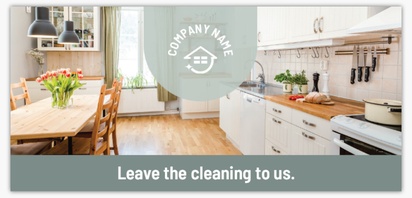 Design Preview for Flyers for Cleaning Services: Templates and Examples,  No fold DL