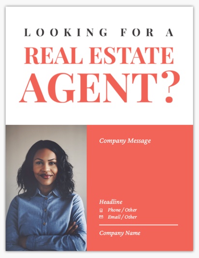 Design Preview for Real Estate Agents Postcards Templates, 4.2" x 5.5"