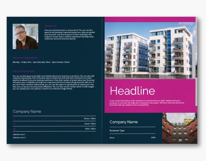 Design Preview for Design Gallery: Real Estate Agents Custom Brochures, 11" x 17" Bi-fold