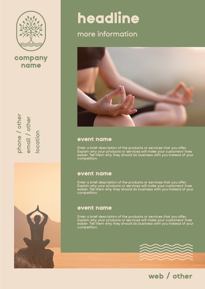 Design Preview for Design Gallery: Health & Wellness Posters, A3 Vertical